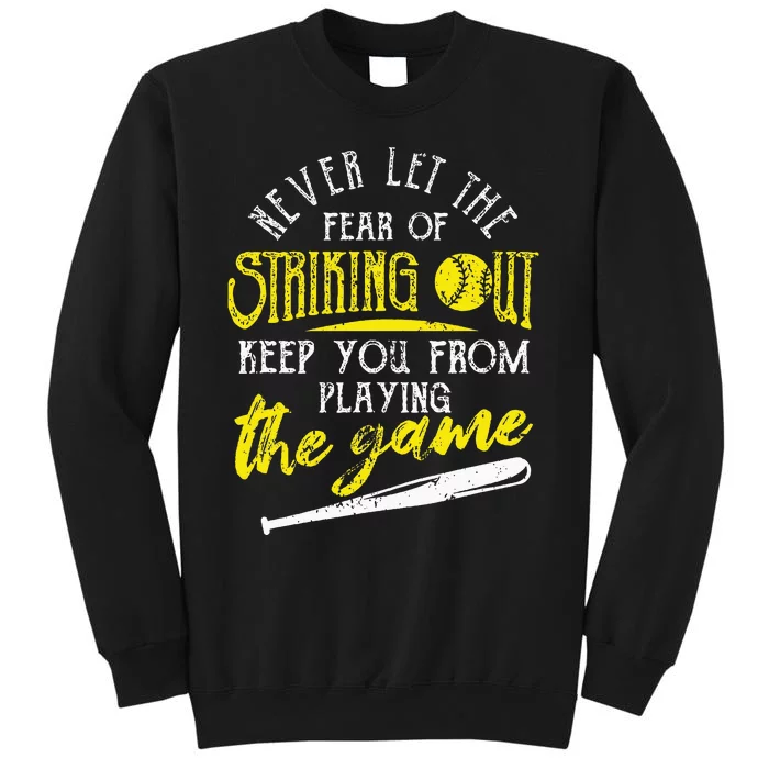 Funny Basketball Player Typography Motivational For Tall Sweatshirt