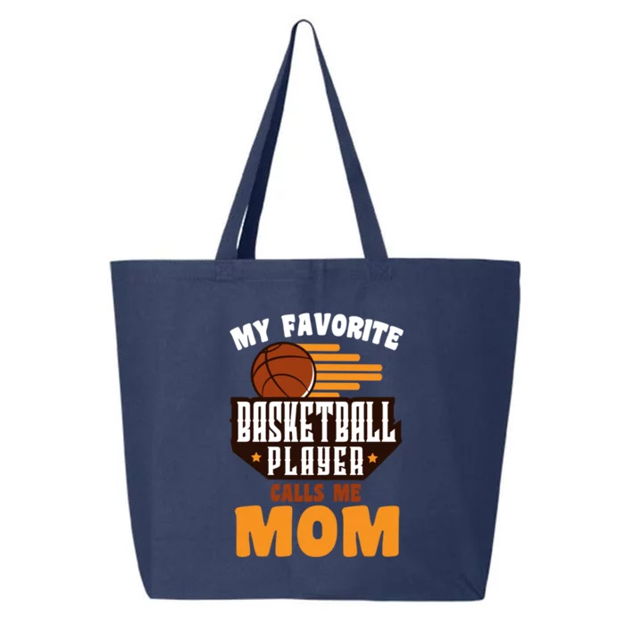 Favorite Basketball Player Calls Me Mom Basketball Gift 25L Jumbo Tote