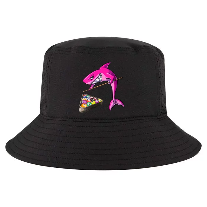 Funny Billiards Pool Cute Shark Gift Cool Comfort Performance Bucket Hat