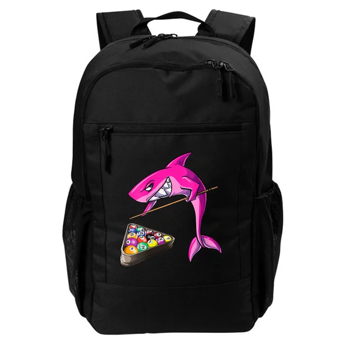 Funny Billiards Pool Cute Shark Gift Daily Commute Backpack