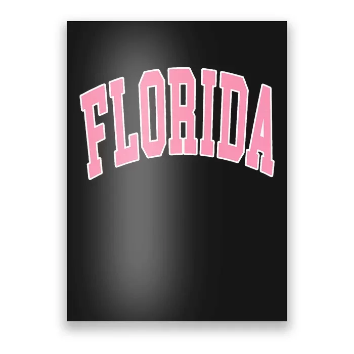 Florida Beach Preppy Poster