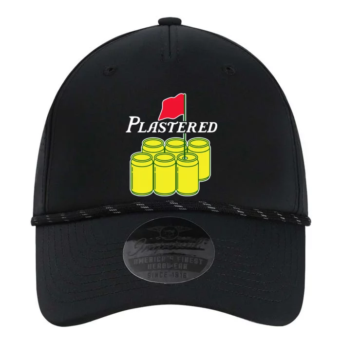 Funny Beer Plastered Golf Tournament Performance The Dyno Cap