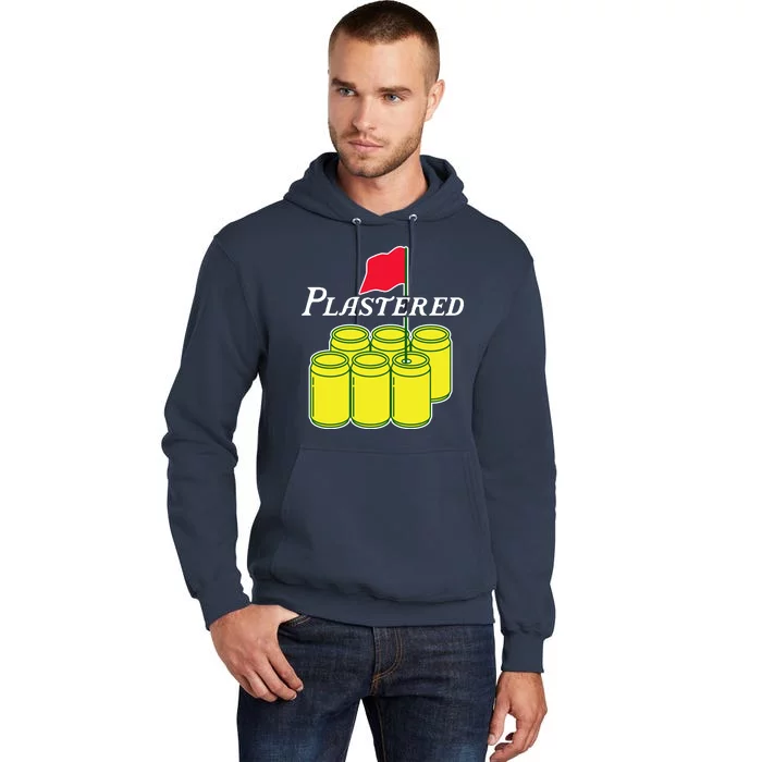 Funny Beer Plastered Golf Tournament Tall Hoodie