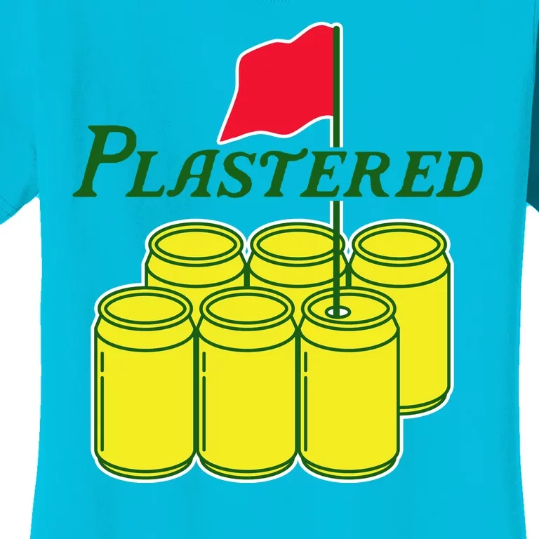 Funny Beer Plastered Golf Tournament Women's T-Shirt