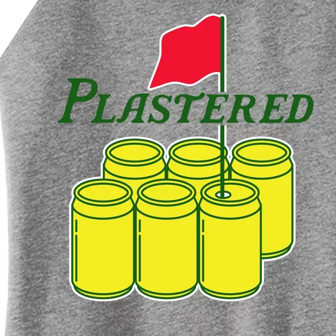 Funny Beer Plastered Golf Tournament Women’s Perfect Tri Rocker Tank