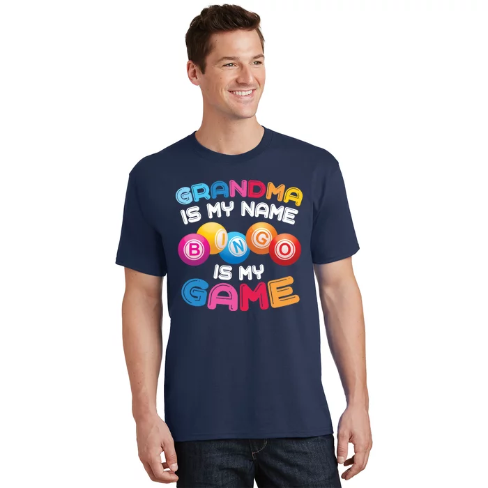 Funny Bingo Player Grandma Gift T-Shirt