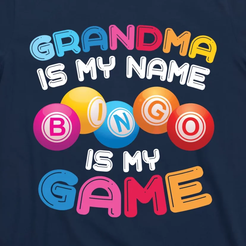 Funny Bingo Player Grandma Gift T-Shirt