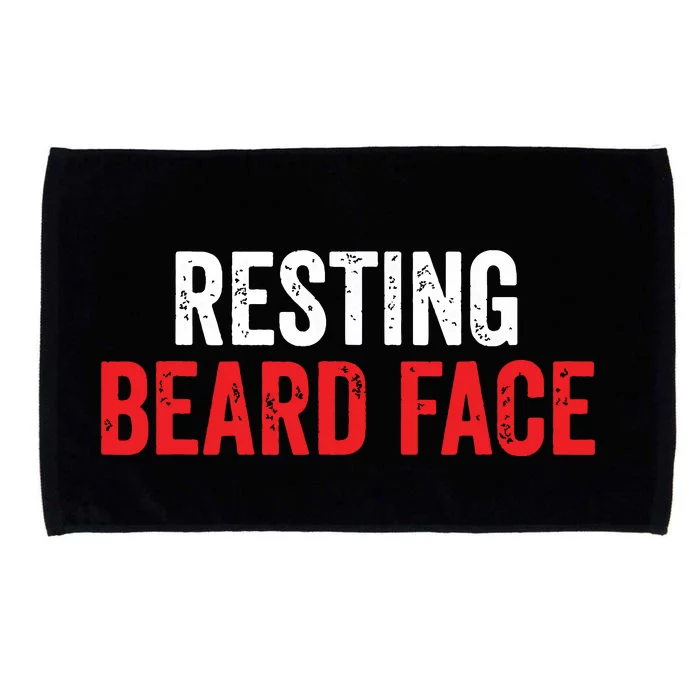 Funny Beard Parody Bearded Microfiber Hand Towel