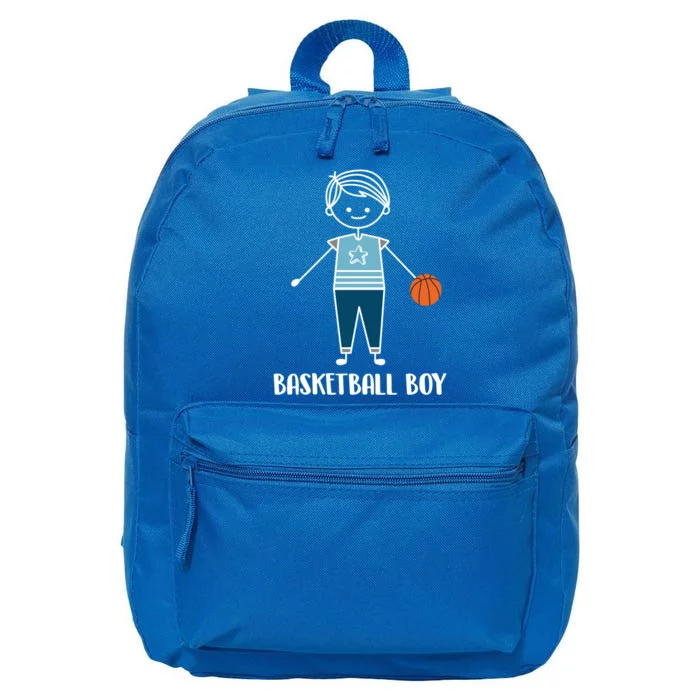 Funny Basketball Player Gift Basketball Gift 16 in Basic Backpack