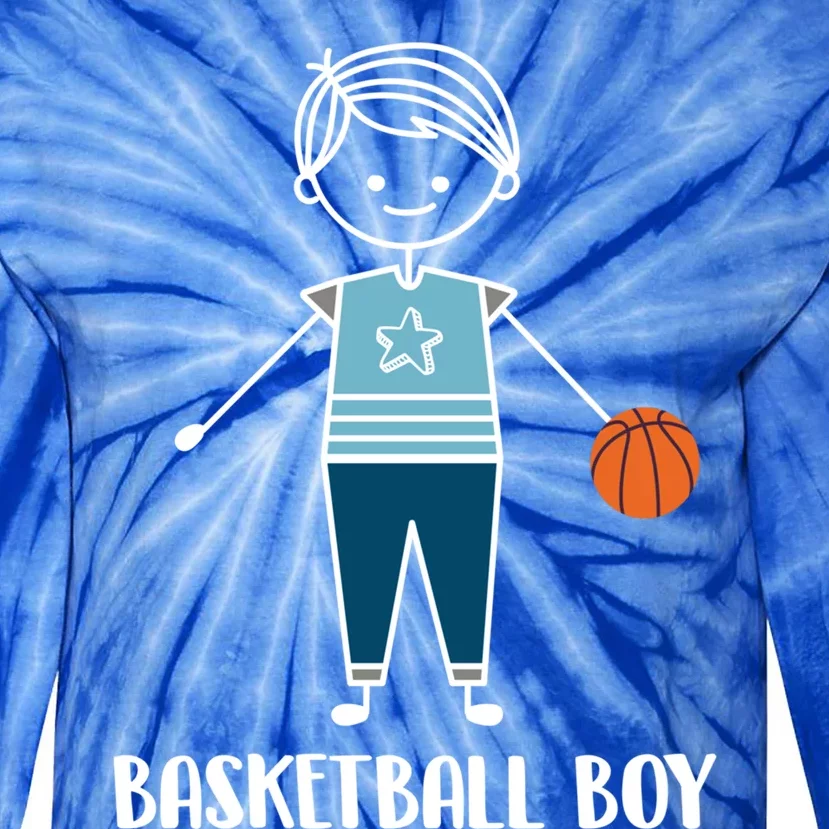 Funny Basketball Player Gift Basketball Gift Tie-Dye Long Sleeve Shirt