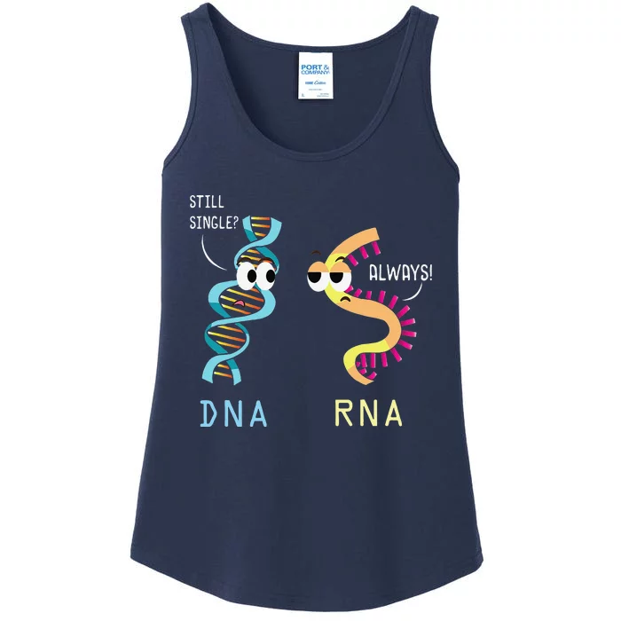 Funny Biology Proud Biologist Microbiology DNA RNA Ladies Essential Tank