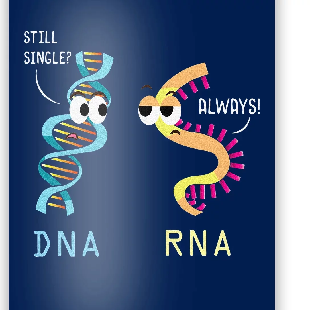 Funny Biology Proud Biologist Microbiology DNA RNA Poster