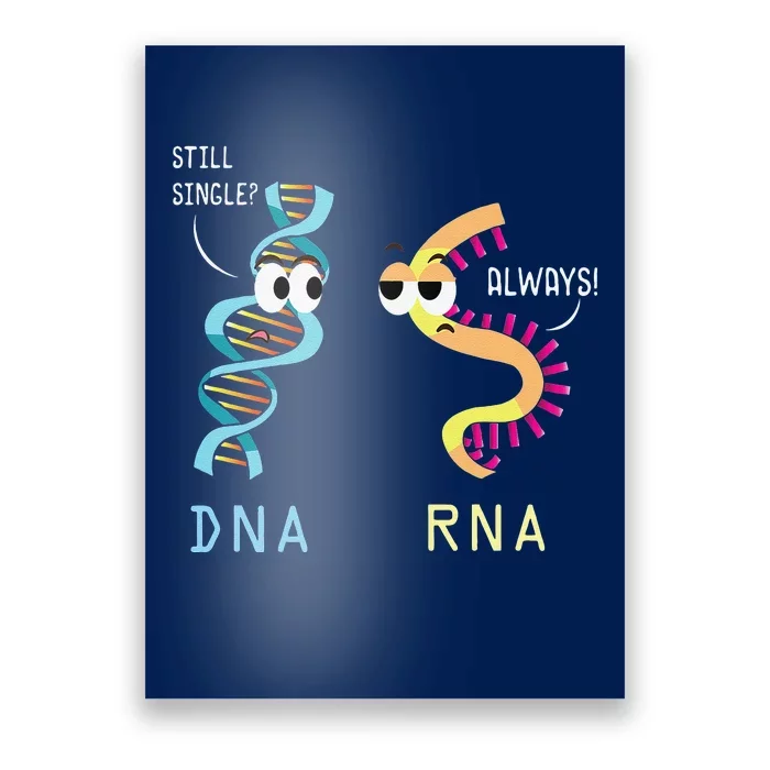 Funny Biology Proud Biologist Microbiology DNA RNA Poster