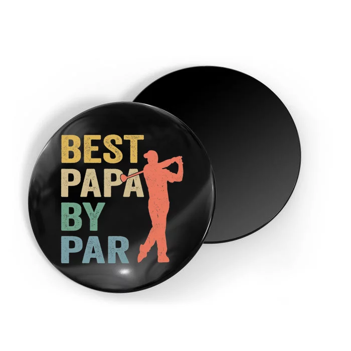 Funny Best Papa By Par Father's Day Golf Gift Magnet