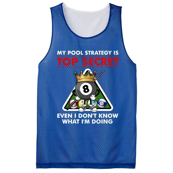 Funny Billiards Pool Design Pool Player Sports Gift Mesh Reversible Basketball Jersey Tank