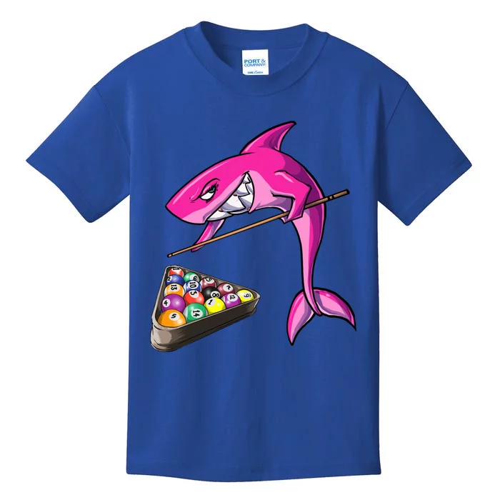 Funny Billiards Pool Shark Female Gift Kids T-Shirt