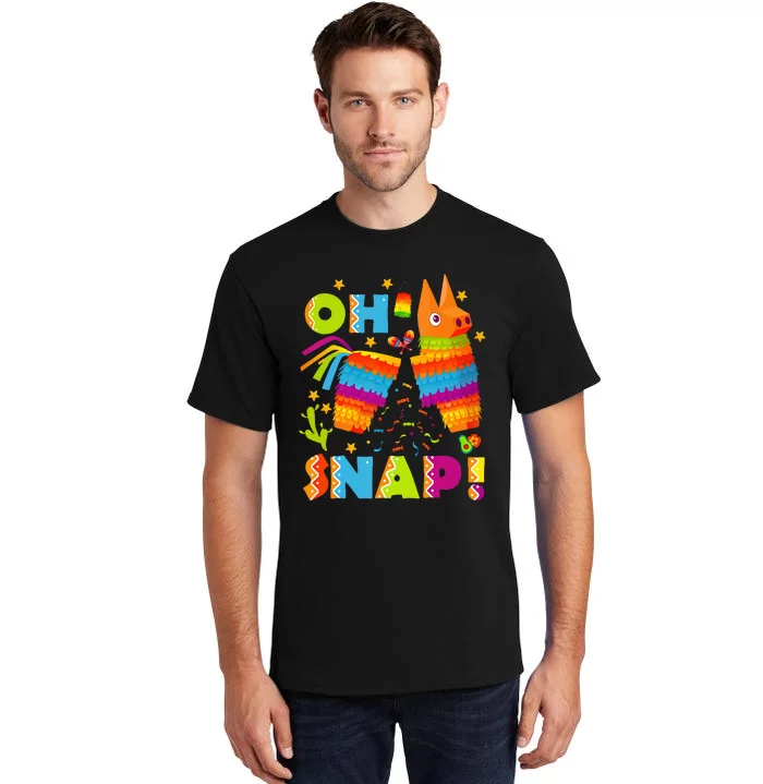 Funny Broken Pinata Oh Snap Cinco De Mayo Mexican Party Tall T-Shirt