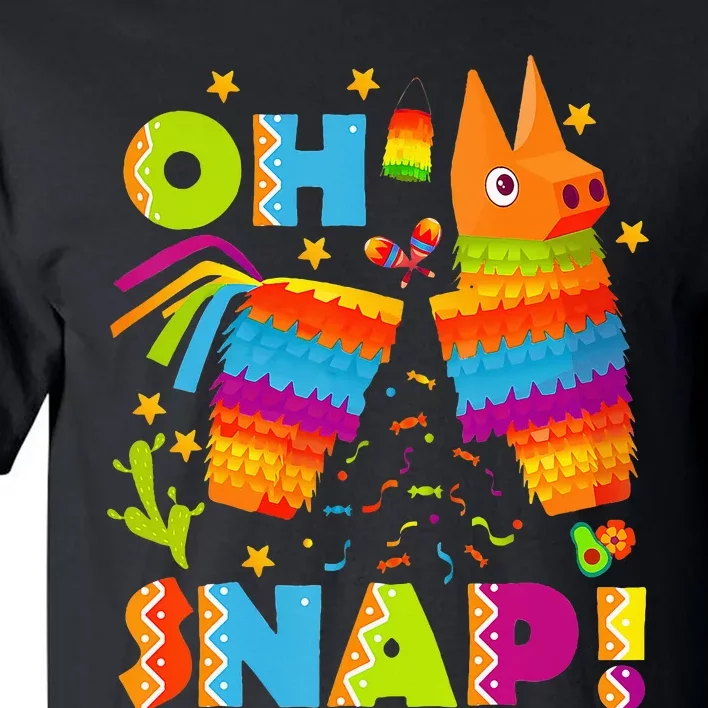 Funny Broken Pinata Oh Snap Cinco De Mayo Mexican Party Tall T-Shirt