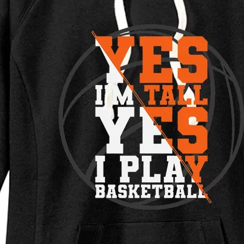 Funny Basketball Quote Sayings Graphic Plus Women's Fleece Hoodie