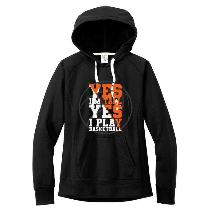 Funny Basketball Quote Sayings Graphic Plus Women's Fleece Hoodie