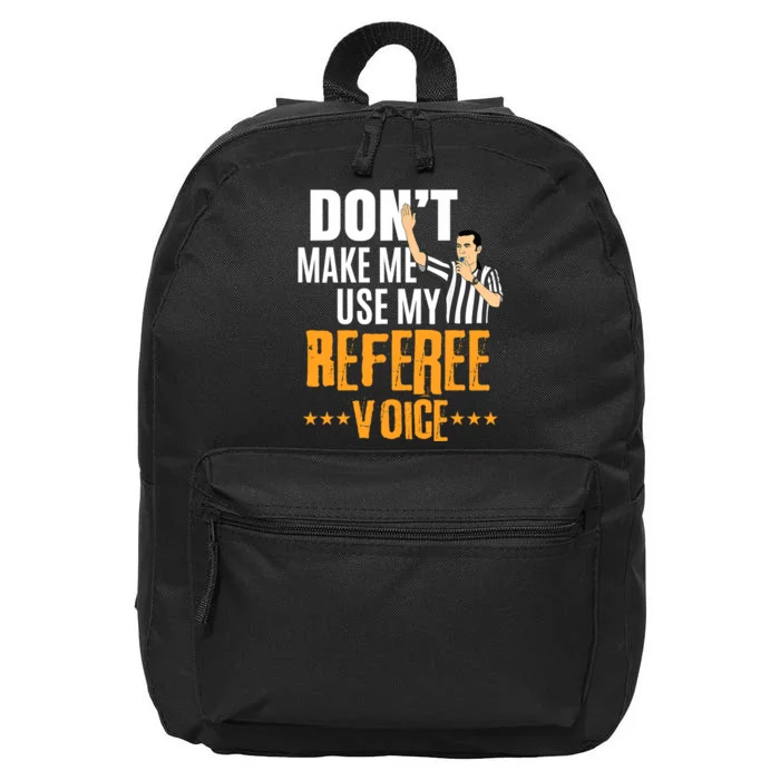 Funny Basketball Ref Hoops - Basketball Referee 16 in Basic Backpack