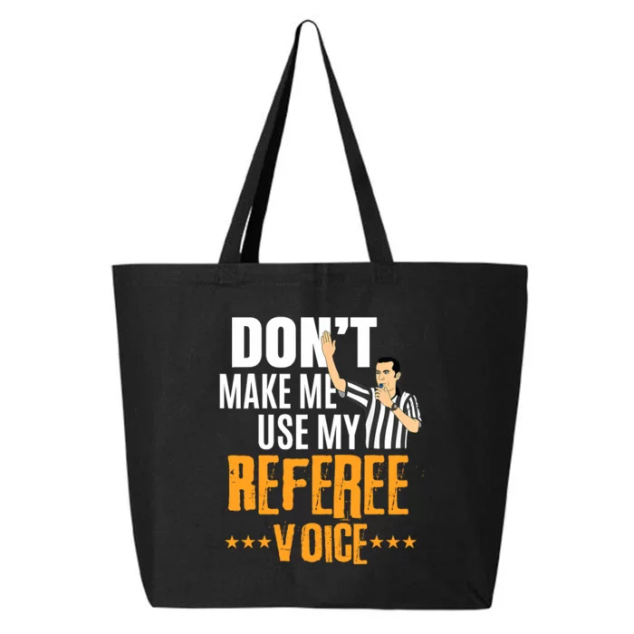 Funny Basketball Ref Hoops - Basketball Referee 25L Jumbo Tote