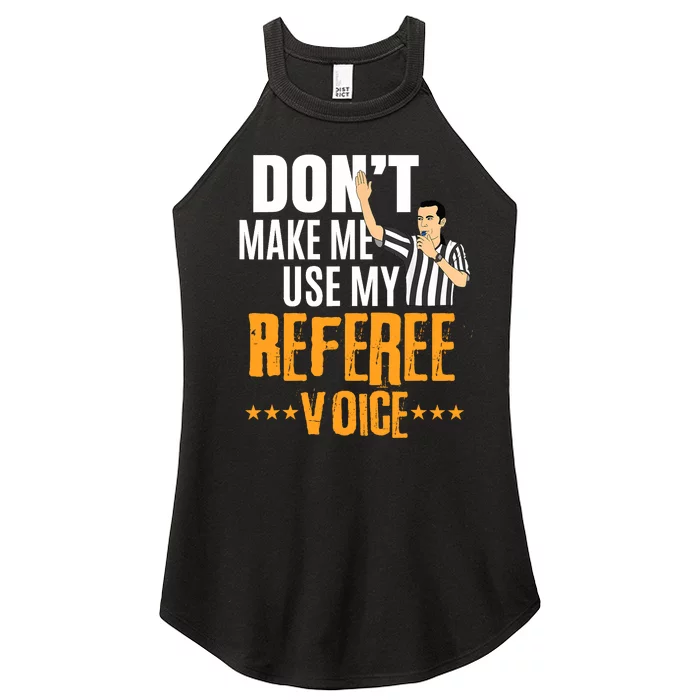 Funny Basketball Ref Hoops - Basketball Referee Women’s Perfect Tri Rocker Tank