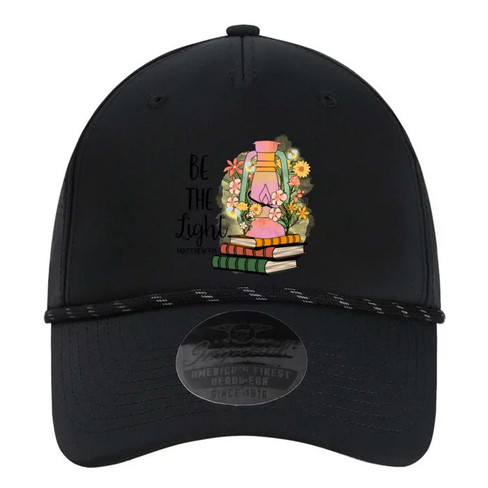 Flower Bookworm Reader Reading Day Bible Verse Matthew 5:14 Funny Gift Performance The Dyno Cap