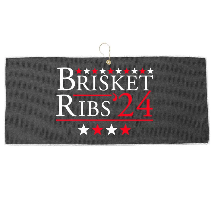 Funny Brisket Ribs Brisket Ribs 2024 Large Microfiber Waffle Golf Towel