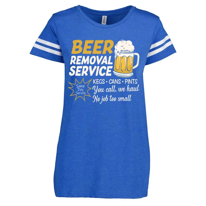 Funny Beer Removal Service Beer Ing Gift Enza Ladies Jersey Football T-Shirt