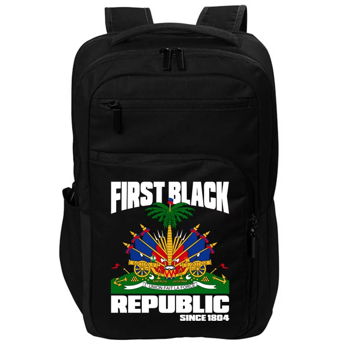 First Black Republic Since 1804 Haiti Haitian Independence Impact Tech Backpack