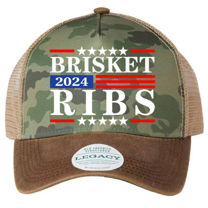 Funny Brisket Ribs Brisket Ribs 2024 Legacy Tie Dye Trucker Hat