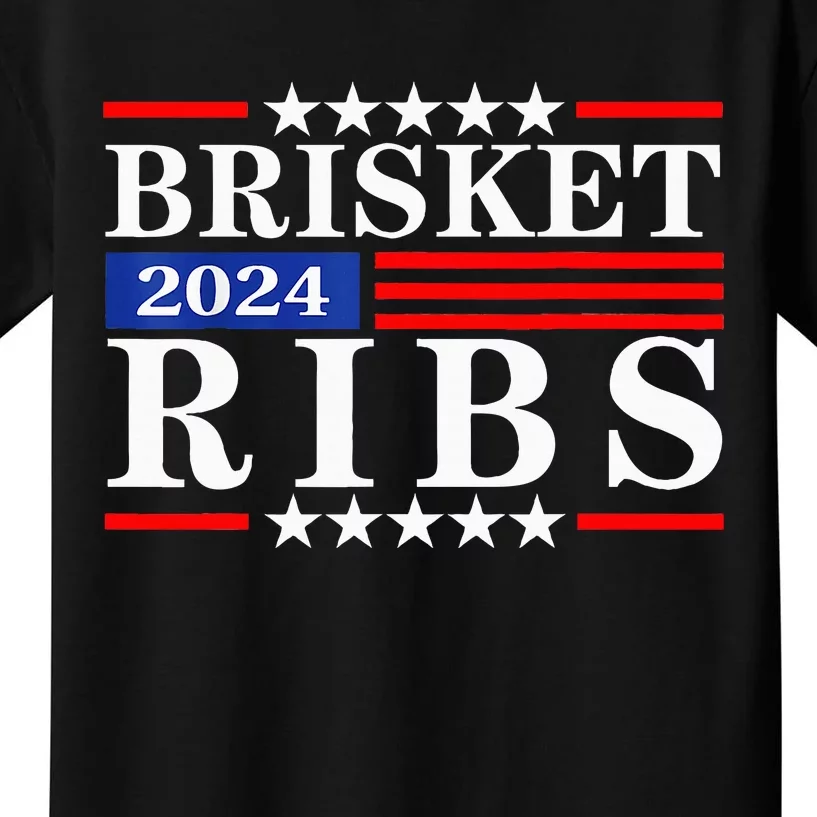 Funny Brisket Ribs Brisket Ribs 2024 Kids T-Shirt