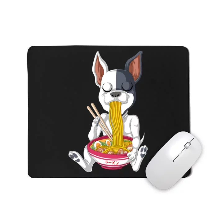 French Bulldog Ramen Mousepad