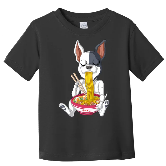 French Bulldog Ramen Toddler T-Shirt