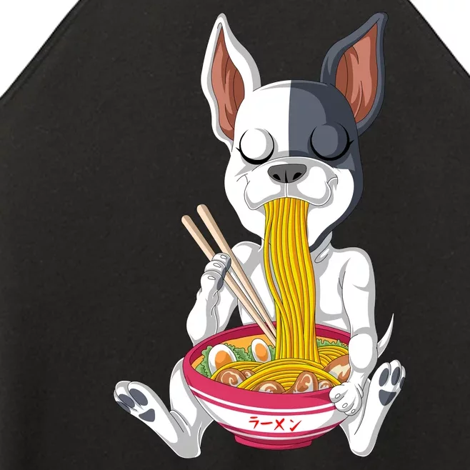 French Bulldog Ramen Women’s Perfect Tri Rocker Tank