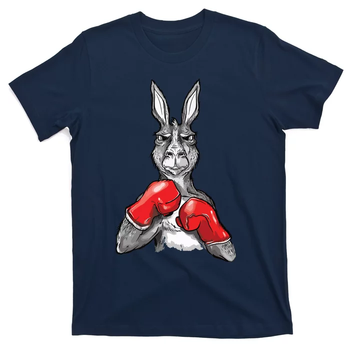 Funny Boxing Roger Humor Sport Kangaroo T-Shirt