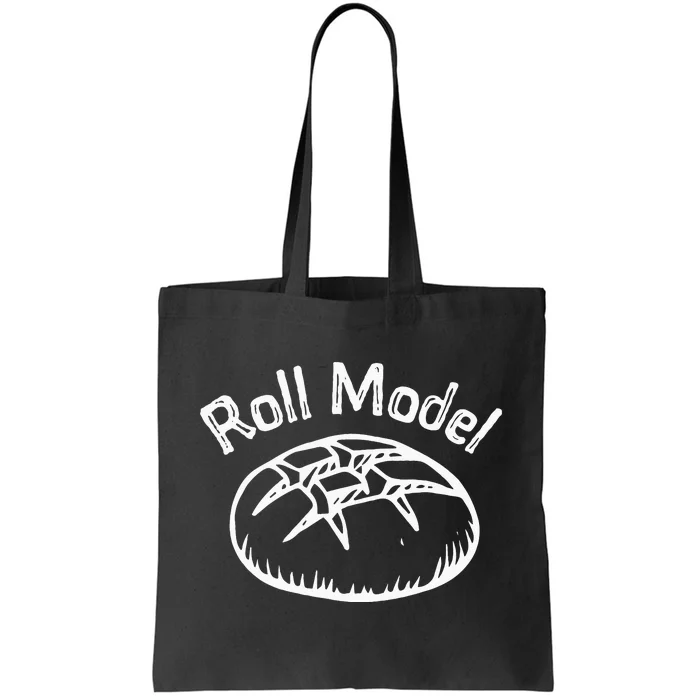 Funny Baking Roll Model Baker Bread Chefs Tote Bag