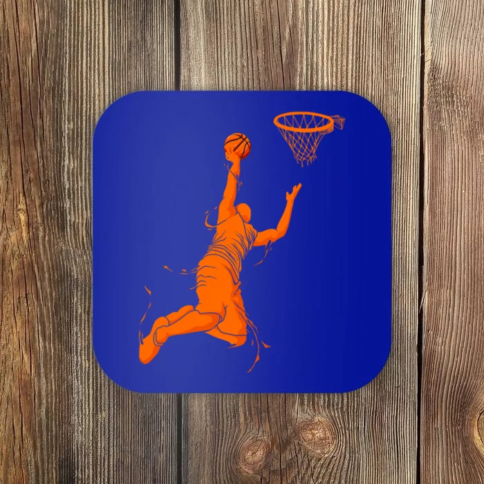 Funny Basketball Retro Fathers Day Dad Papa Uncle Great Gift Coaster