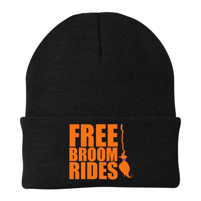 Free Broom Rides Knit Cap Winter Beanie