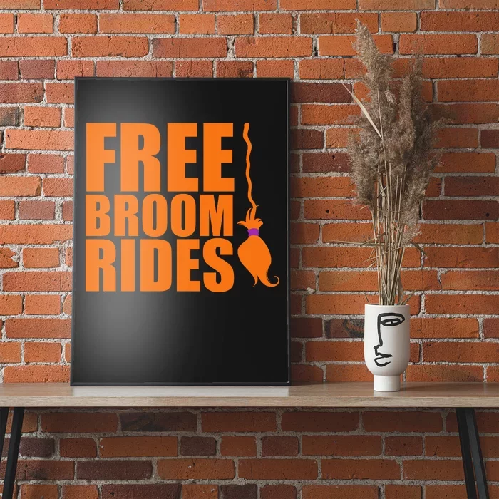 Free Broom Rides Poster