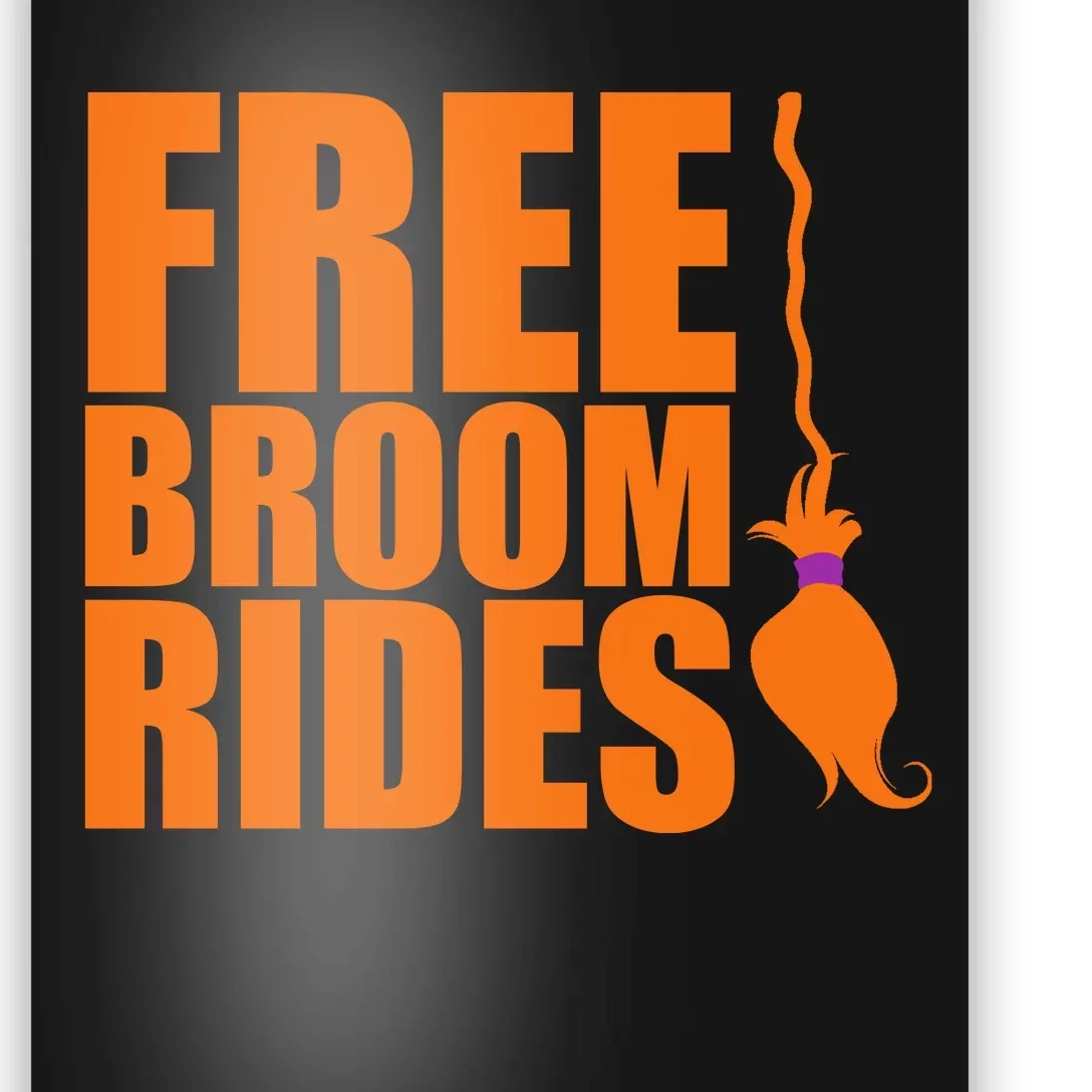 Free Broom Rides Poster