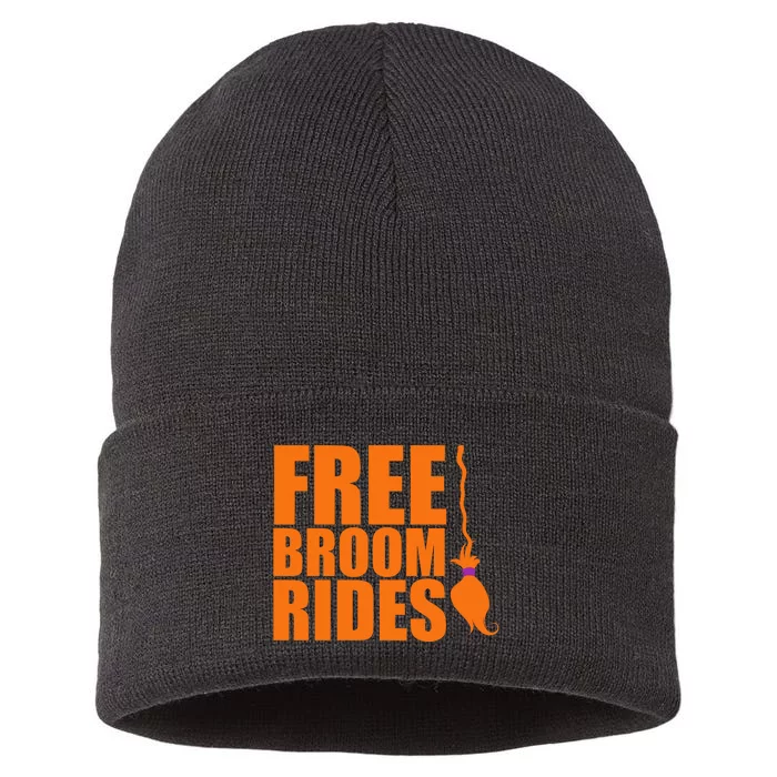 Free Broom Rides Sustainable Knit Beanie