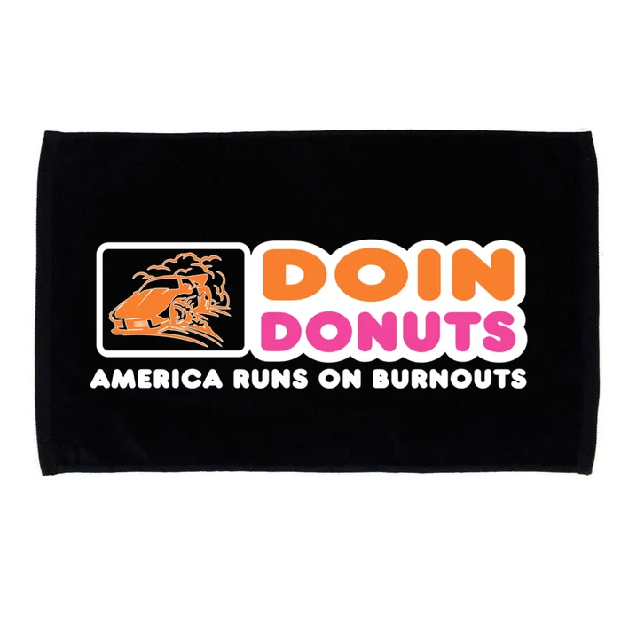 Funny Burnout Racing Car Enthusiast / Car Guy Gift Microfiber Hand Towel