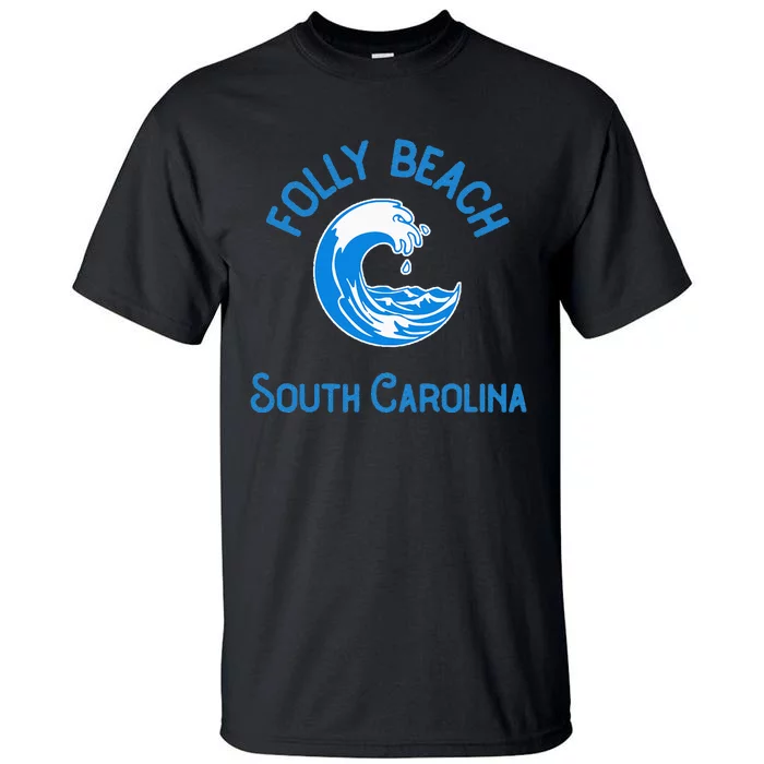 Folly Beach South Carolina Tall T-Shirt