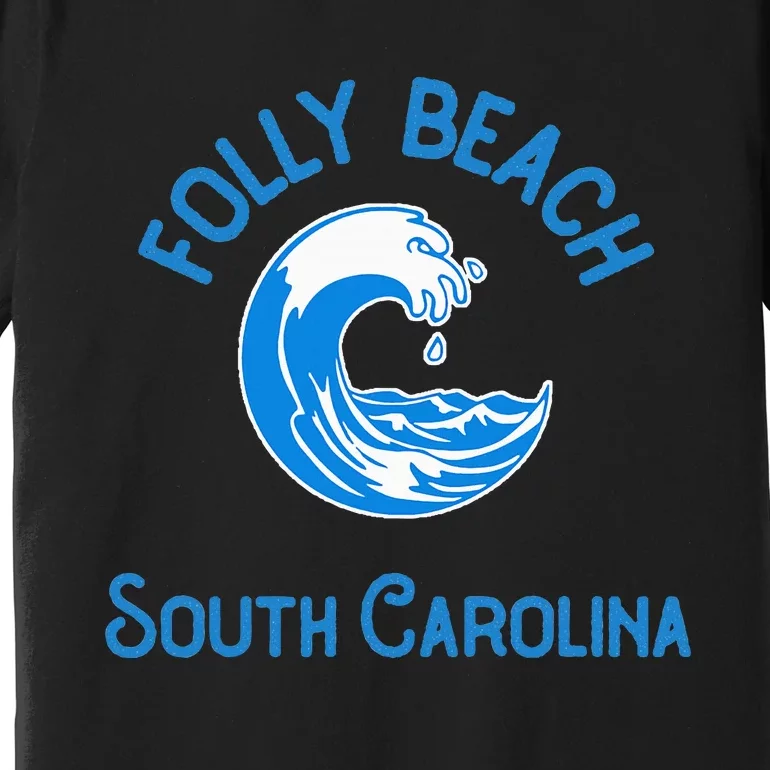 Folly Beach South Carolina Premium T-Shirt