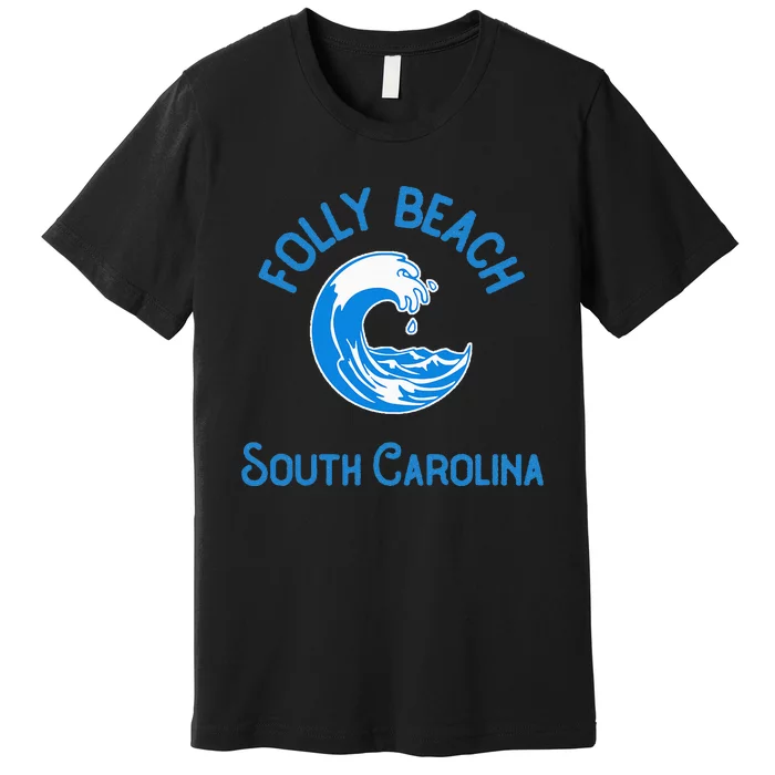 Folly Beach South Carolina Premium T-Shirt