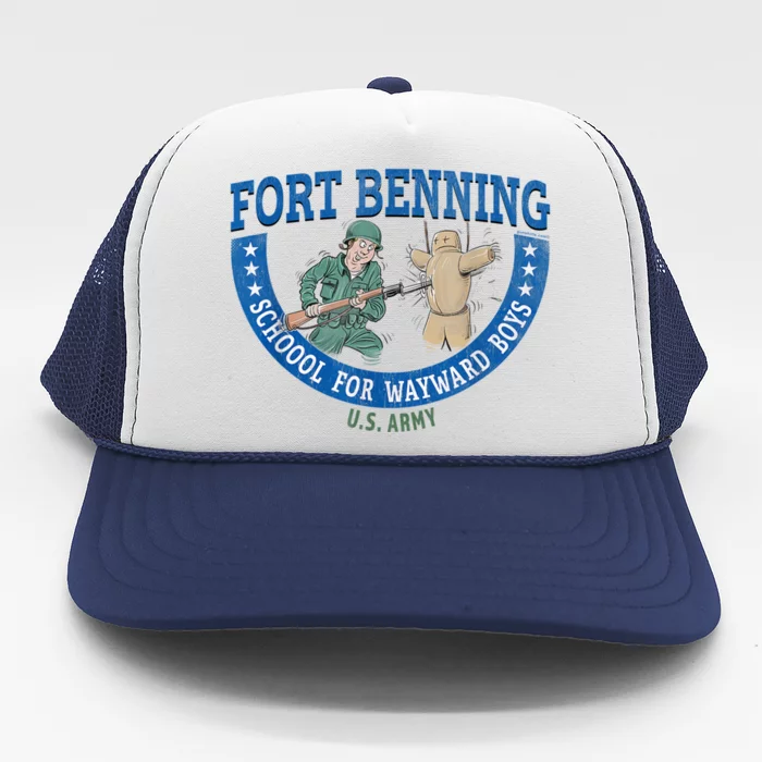 Fort Benning School For Wayward Boys, Retro Looklights Trucker Hat