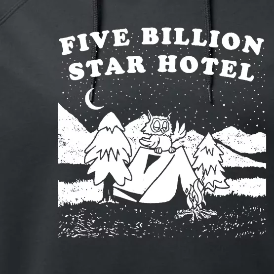 Five Billion Star Hotel Camping Performance Fleece Hoodie