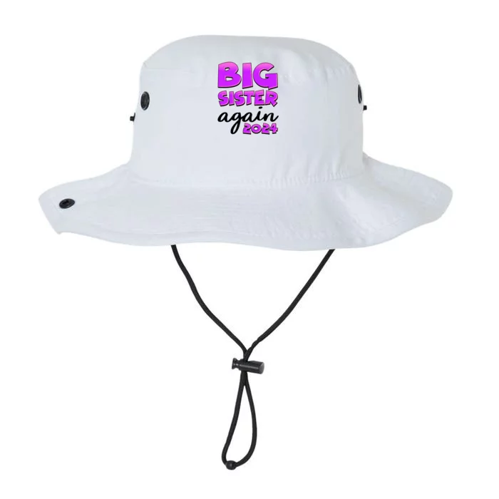 Funny Big Sister Again 2024 New Baby Sibling Legacy Cool Fit Booney Bucket Hat